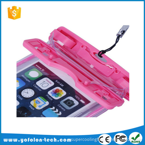 Waterproof Cell phone PVC Waterproof bag for iphone 7 /7Plus underwater pouch diving case